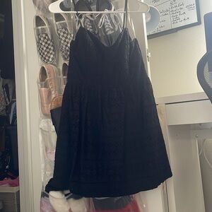 Black summer dress small